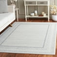 thumbnail image 2 of SAFAVIEH Hanna Daquan Bordered Area Rug, Ivory/Grey, 8' x 10', 2 of 8