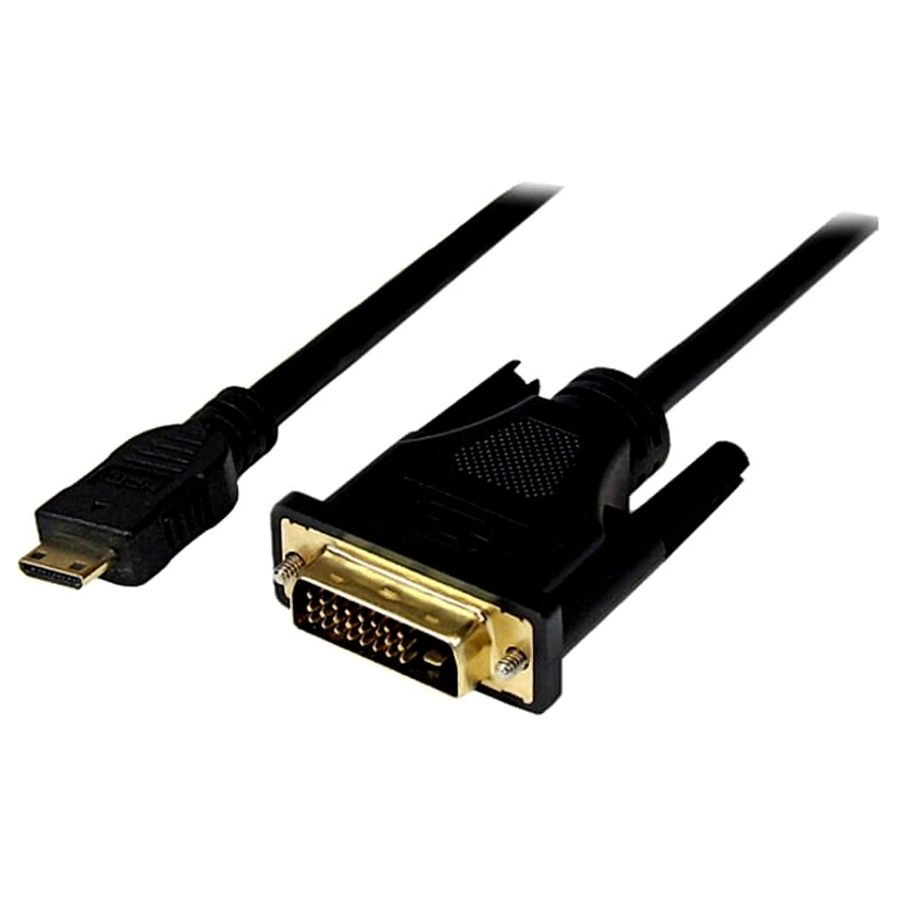 StarTech 1m / 3.28' 19 Pin Mini HDMI Male to DVI-D Male Cable, 30 AWG