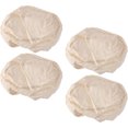 thumbnail image 1 of Cubiertas para Cesta de Fermentación de Pan 4 Unidades Paños Ovalados para Hornear Pan Artesanal en Restaurantes y Hogar, 1 of 4