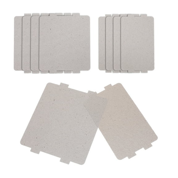 HEMOTON 10PCS Mica Plates for Microwave Waveguide Cover Kitchen Appliances Replacement Accessories