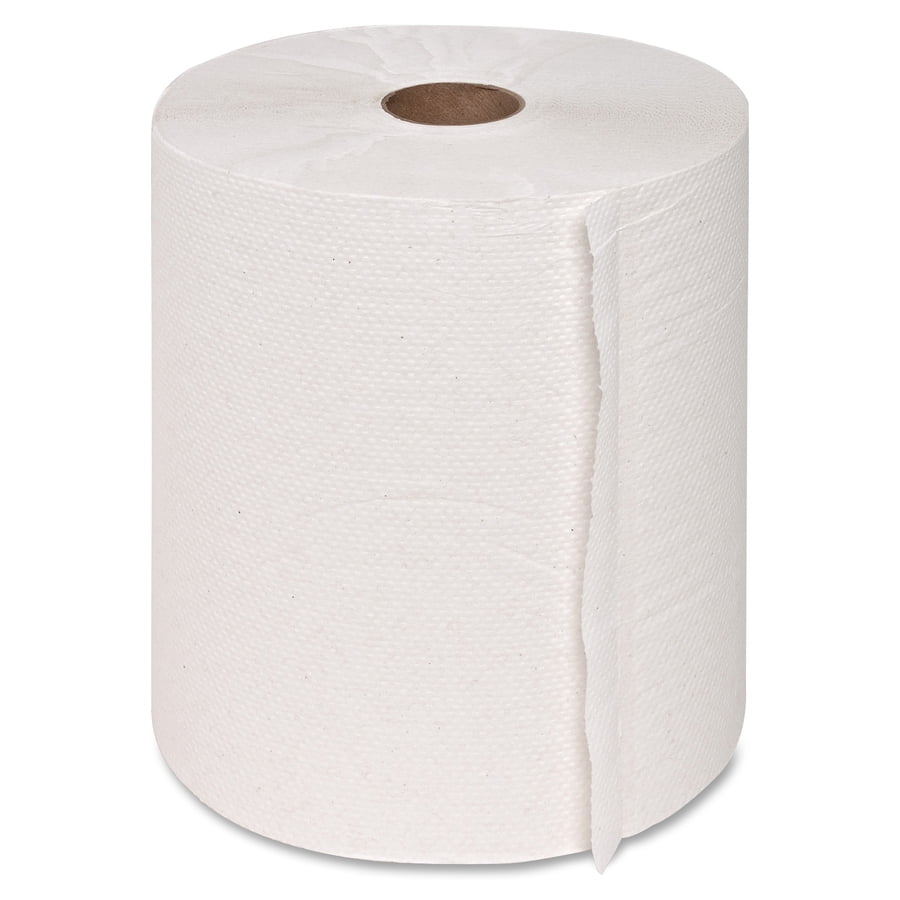Genuine Joe, GJO22700, Hardwound Roll Paper Towels, 6 / Carton, White