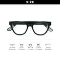 thumbnail image 6 of Cat-Eye Reading Glasses Bold Thick Design Lightweighted Flexible Spring Hinge Anti-Slip Temples Comfort In Vogue, 6 of 6