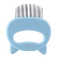 thumbnail image 2 of Tmvgtek Cepillo De Masaje Para Mascotas Gato Eliminación De Gatitos Limpiador De Aseo De Cabello Suelto (Azul) Tmvgtek Para estrenar, 2 of 6