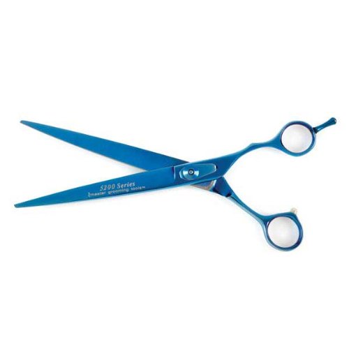 MPP 5200 Blue Titanium Professional Grooming Straight Shears Choose Size of Full Set (6.5 Inches)