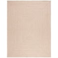 thumbnail image 2 of SAFAVIEH Braided Gino Distressed Machine Washable Reversible Area Rug, Natural, 10' x 14', 2 of 13