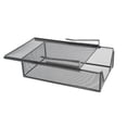thumbnail image 1 of Canasta colgante del armario de malla debajo del gabinete Cajón colgante Utilidad de cajón multifuncional Rack de almacenamiento de deslizamiento para Negro, 1 of 8