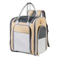 thumbnail image 1 of Mochila expandible de malla para gato, Transportín para mascotas al aire libre, perros pequeños, cachorros, gatitos, gran capacidad, accesorios de bolsos, 1 of 4