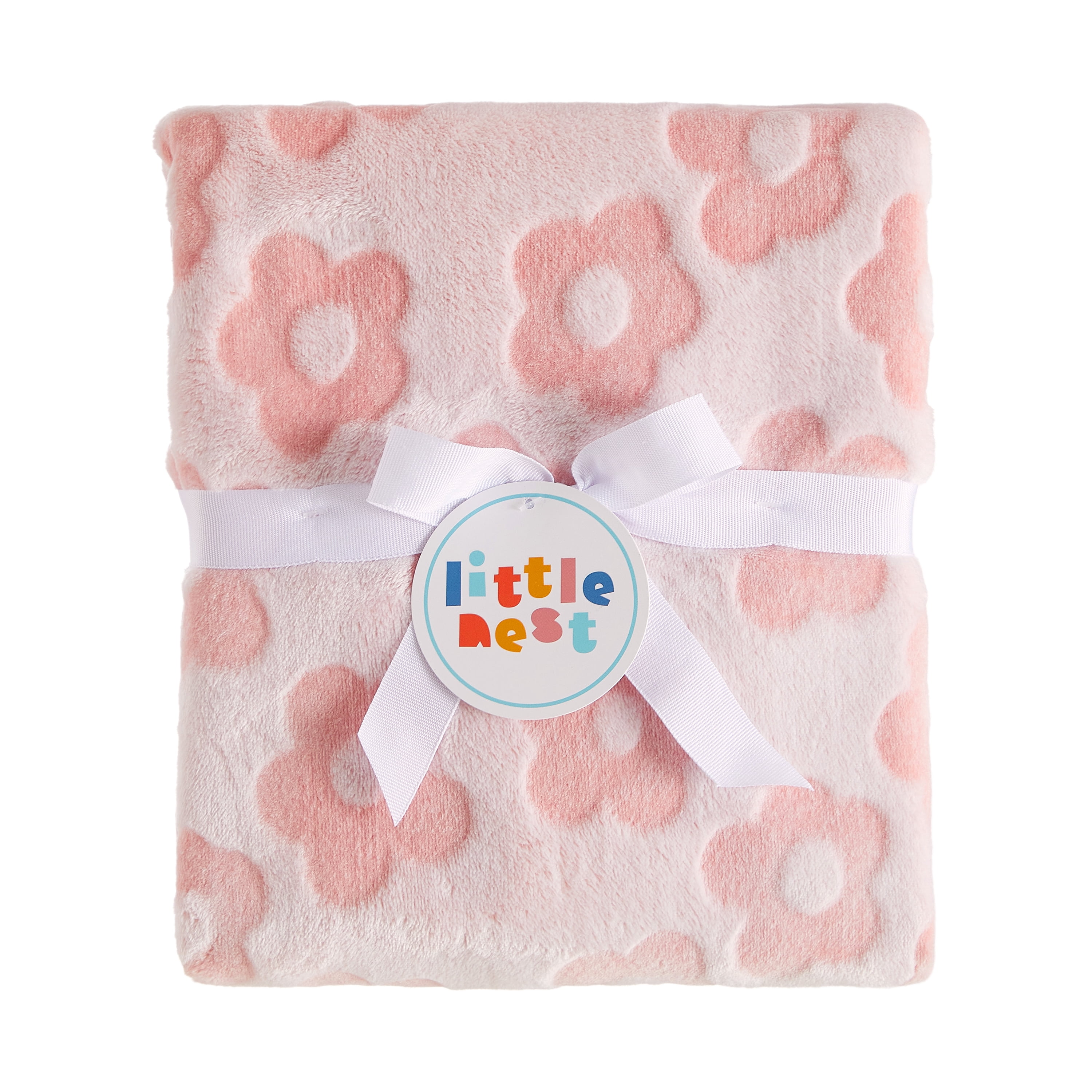 Little Nest Floral Blanket 40" X 50"
