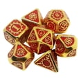 thumbnail image 2 of Dados de Metal Poliédricos de 7 Piezas Sunnimix Lote de dados poliédricos, 2 of 7