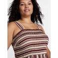 thumbnail image 3 of Terra and Sky Women's Plus Sleeveless Midi Tiered Dress, Sizes 0X-5X, 3 of 4