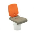 thumbnail image 6 of Step2 Brown & Orange Flip Seat Portable Tailgating Seat and Foldable Pool Chair for Adults, 6 of 9