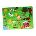 thumbnail image 3 of Tablero ocupado de fieltro Montessori, juguete educativo de aprendizaje, actividades preescolares, material didáctico, juguete sensorial para viajes Granja Hugo juego de mesa ocupado, 3 of 10