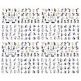 thumbnail image 1 of 16Pcs Nail Art Stickers 3D Self-Adhesive Adorable Animal Pattern Sticker, 1 of 7