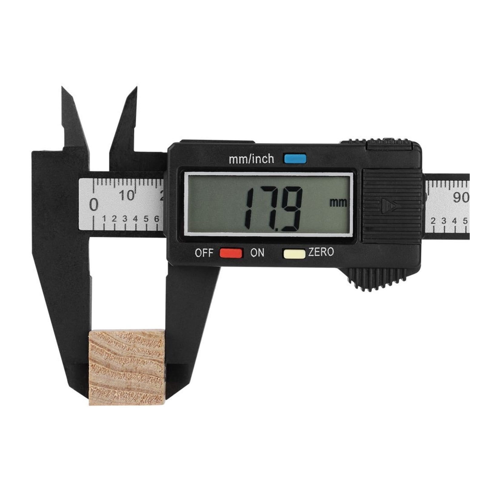 Digital Caliper Portable Electronic Vernier Caliper 100mm Calliper Micrometer Digital Ruler Measuring Tool 150mm 0.1mm ,Easy to Operate