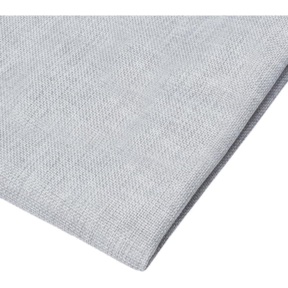 Light Gray Linen Speaker Grill Cloth 19.7x57.5 Inch Linen Speaker Fabric Dustproof Stereo Fabric Protective Dustproof Mesh Cloth Replacement for Home Stage Speakers Media KTV Boxes Repair