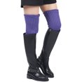 thumbnail image 3 of Women's Winter Over Knee High Footless Socks Knit Leg Warmers, 3 of 5