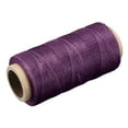 thumbnail image 3 of Uxcell 186 Yards 210D/1mm Leather Sewing Thread Polyester Waxed Cord, Purple, 3 of 5