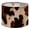Color 1, variant on Linen Drum Lamp Shades cow leather brown spots light beige 13" x 13" x 10" Lampshade for Table Lamps Floor Lamps Lamp Shade Replacement Easy Assembly Required