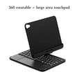 thumbnail image 3 of iPad Mini 6 Magnetic Case with Keyboard 8.3 inch 6th Generation 360 Rotatable Touchpad Backlit Keyboard Slim Protective Cover Folio Trackpad Backlight Wireless Keyboard (Black), 3 of 7