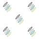 thumbnail image 2 of Diademas elásticas deportivas Greeniant Paquete de 4 antideslizantes para Yoga y Fitness, 2 of 6