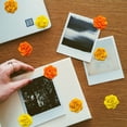 thumbnail image 2 of Meiix Artificial Rose Flowers for Diy Crafts, Self-Adhesive Foam Flowers for Scrapbooking Cards, Non-Woven Decorative Roses, 1Set (Yellow), 2 of 6