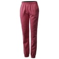 thumbnail image 2 of A2Y Women's Heavyweight Casual Cozy Active Yoga Cotton Sweatpants Joggers Pants Magenta L, 2 of 3