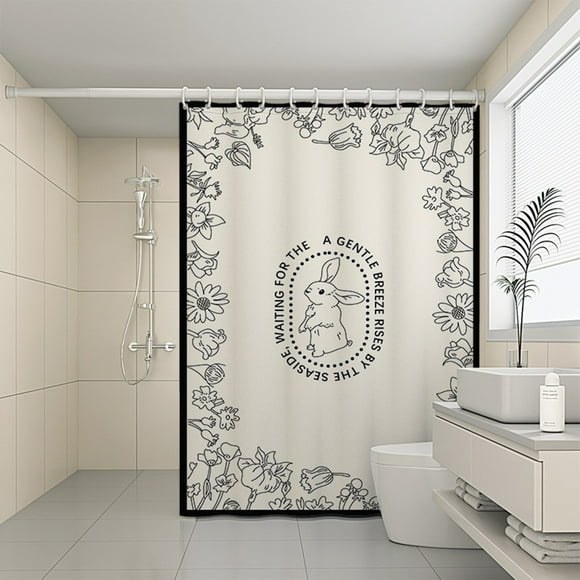 EGNMCR Bathroom Accessories,Bathroom Decor Shower Curtain Fabric Shower Curtain Weighted Shower Curtain Bathroom Shower Curtain Watertight Shower Curtain Shower Curtain