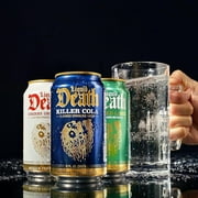 Liquid Death, Soda-Flavored Sparkling Water Variety PackSevered Lime, Doctor Death, Killer Cola, and Rootbeer Wrath 12 Oz can