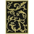 thumbnail image 2 of SAFAVIEH Chelsea Flanagan Floral Wool Runner Rug, Black, 2'6" x 8', 2 of 9