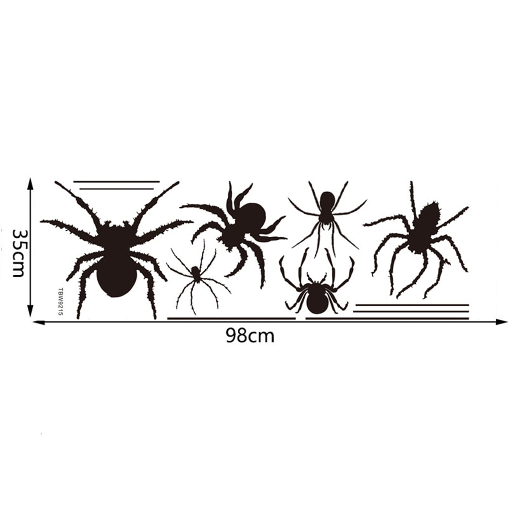Spider Sticker Decal Graphic Vinyl Label Black 