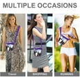 thumbnail image 7 of Clear Crossbody Purse Bag, Clear Bag Stadium Approved with Front Pocket for Concerts Sports Festivals, 7 of 7