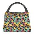 thumbnail image 1 of Lsque Sac Isotherme Portable Motif Requin en Colère, Sac de Livraison de Nourriture Isolé, Sac Isotherme pour Repas et Courses Grande Capacité Réutilisable, 1 of 6