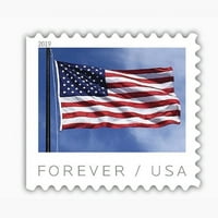 100-Count USPS U.S. Flag Forever First Class Postage Stamps