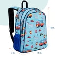 thumbnail image 3 of Wildkin Kids 15 Inch School and Travel Backpack for Boys and Girls (Firefighters), 3 of 8
