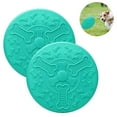 thumbnail image 2 of Dog Flying Disc, 2Pack Dog Flyer Dog Toy, Dog Soft Rubber Interactive Lightweight Flying Disc Dog Toy for Small Large Dogs - Floats in Water & Safe on Teeth,, 2 of 6