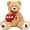 Dark Brown, variant on MaoGoLan 5ft Teddy Bear Plush Brown Teddy Bear Stuffed Animal with A Big Heart