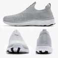 thumbnail image 7 of KOLILI Women's Water Shoes Lightweight Quick Drying Aqua Walking Shoes Barefoot for Beach Water Sports Travel Light Gray 6, 7 of 7