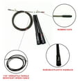thumbnail image 3 of Sunny Health & Fitness Speed Cable Jump Rope for Speed, Skipping Rope, Exercise Workout, and Endurance Training, NO. 069, 3 of 7