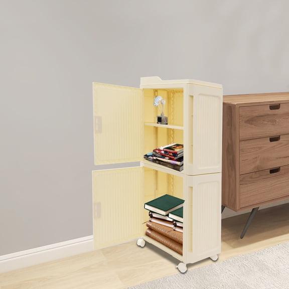 Narrow Slim Storage Sabinet, 4-Tier Slim Storage Cabinet, Storage Cabinet