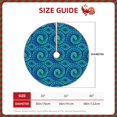 thumbnail image 3 of KLL Snake Christmas Tree Skirt 30" ,Party Decorations Farmhouse for Christmas Decorations Holiday Party, 3 of 6
