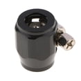 thumbnail image 4 of Rust And Corrosion Resistance 4AN AN 4 AN - Hose Line End Cover Clamp Finisher Fitting Black, 4 of 7