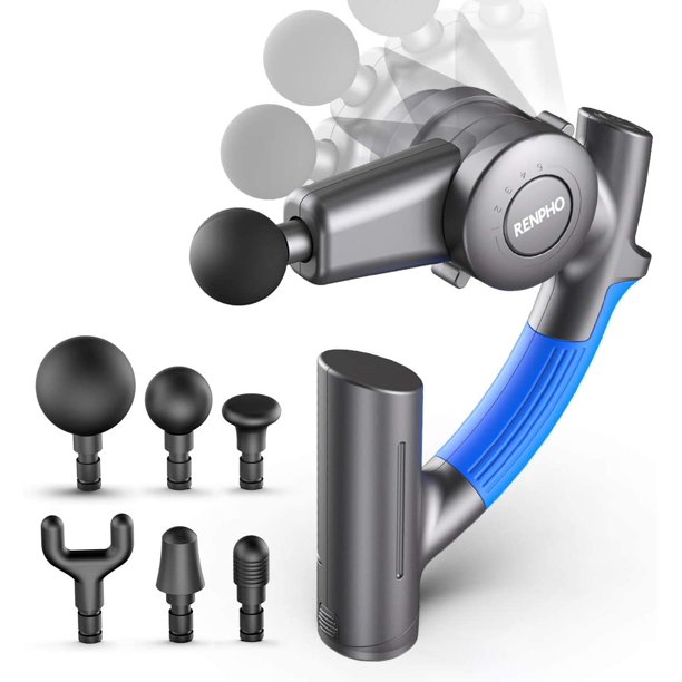 RENPHO R4 Pro Massage Gun with Adjustable Arm, Deep Tissue Percussion