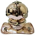 thumbnail image 5 of Brass Sea Diver Decorative Diving Helmet Desk Nautical Replica 6", 5 of 5