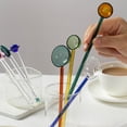 thumbnail image 3 of Glass Teaspoons – Set of 4 Crystal clear Petite Teaspoons – Glass Espresso or Tea Stirrers – Heat-Resistant and Toxin-Free Borosilicate Glass – Dishwasher Safe, 3 of 5
