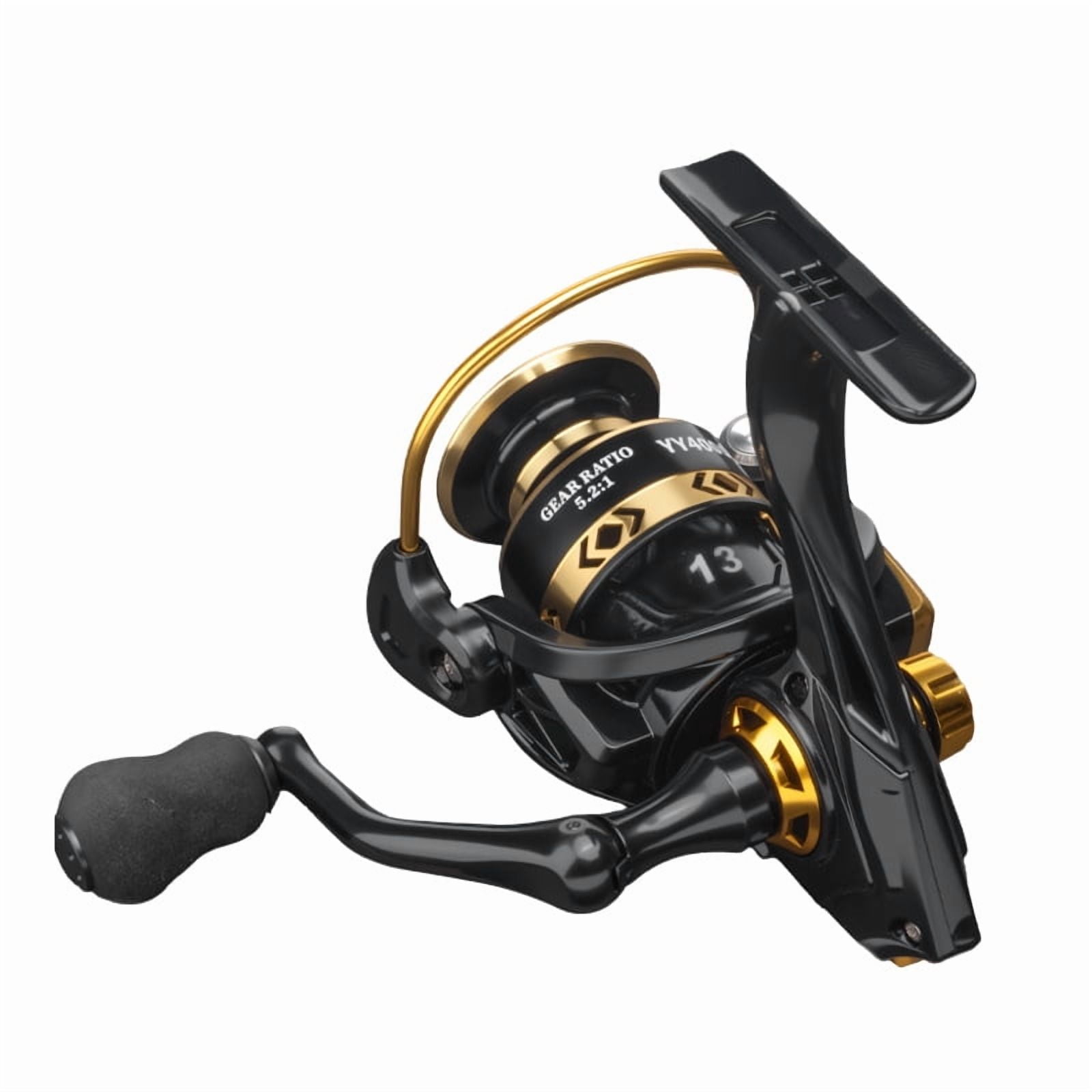 DK All-Metal Spinning Reel - 15KG Max Drag Power, Long Cast Anti-Reverse Fishing Reel for Surf Casting, Saltwater & Freshwater, Anti-Backlash Spool Design