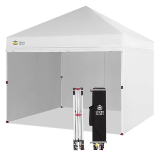 E-Z Up® Vantage Instant Shelter® Outdoor Canopy, 10' x 10', Black