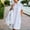 White, variant on Idoravan Women's Summer T Shirt Dress Fashion Women AutumnSolid Causal Turndown Collar Short Sleeve Vacation Button Pockets Dress