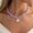 Purple, variant on NICKSUN Colorful Chunky Beaded Necklace for Women, Acrylic Bead Choker Necklaces Irregular Baroque Imitation Pearl Pendant Necklace, Summer Beach Party Wedding Vacation Jewelry Gifts