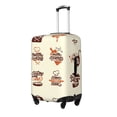 thumbnail image 2 of Bixox Washable Cooking With Love Printed Luggage Cover, Fashion Suitcase Protector Fits for Medium luggage, 2 of 8