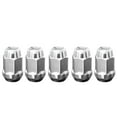 thumbnail image 4 of Detroit Axle - 12x1.5 Chrome Wheel Lug Nuts Replacement for Chevrolet Blazer S10 GMC Jimmy Sonoma Isuzu Hombre Oldsmobile Bravada, 4 of 6